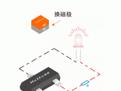 双极低电流自锁霍尔开关元件HAL1881L 