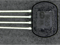 霍尔齿轮传感器HL9600G 替ATS667LSGTN 速度传感器 一体式带背磁霍尔传感器