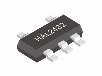 HAL2482 全极性低功耗双输出霍尔开关